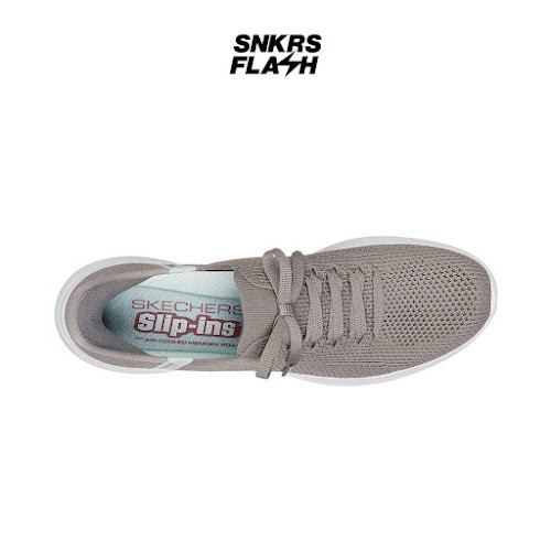 SKECHERS SPORT ULTRA FLEX 3 DARK TAUPE Sepatu Casual Wanita - 150457DKTP - Size 39