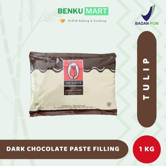 

NEW! FILLING COKLAT TULIP - CHOCOLATE PASTA 1KG