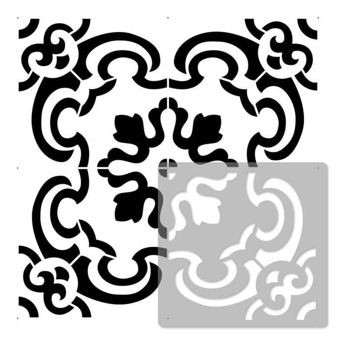

Stencil Lantai Motif 12