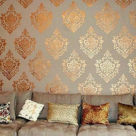 

Stencil Dinding Motif Batik Pattern Ukuran 50X35 Cm Bahan Tebal