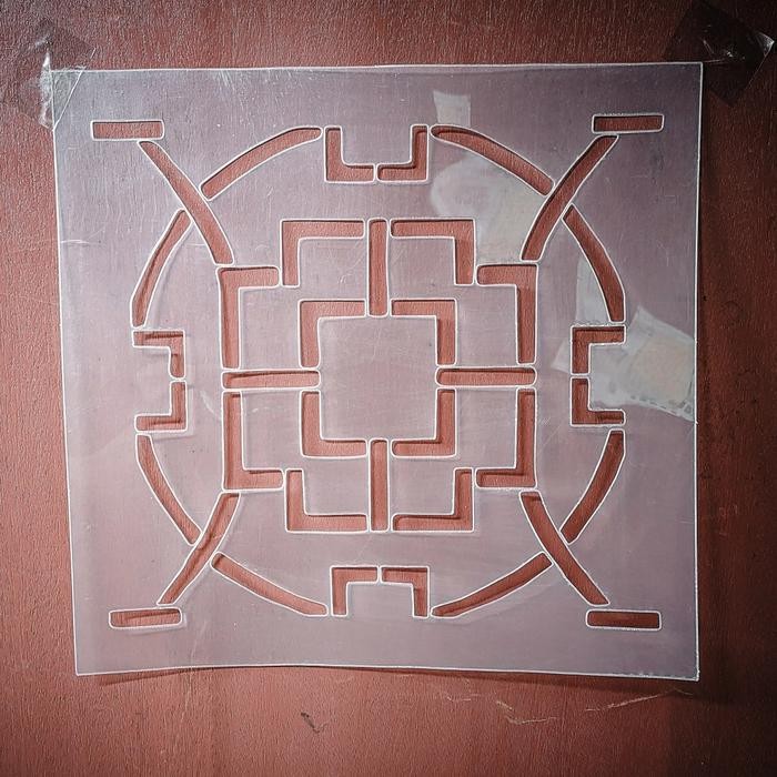 

Stencil Cetakan Cat Dinding Motif Trellis Ukuran 31 X 30 Bahan Tebal