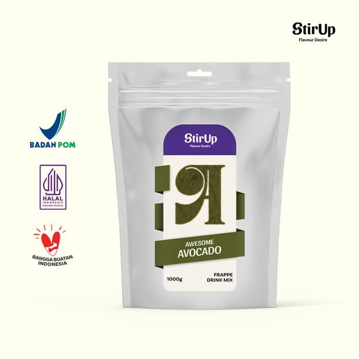 

Stirup Awesome Avocado - Frappe Powder Rasa Alpukat