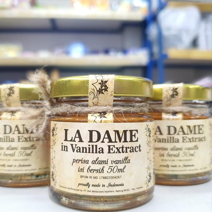 

NEW! LADAME VANILLA EXTRACT 50ML / EXTRACT VANILLA LADAME 50ML / LA DAME EXTRACT VANILLA CAIR