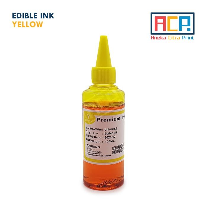 

NEW! TINTA EDIBLE / EDIBLE INK / FOOD GRADE INK / PRINT CAKE - 100 ML