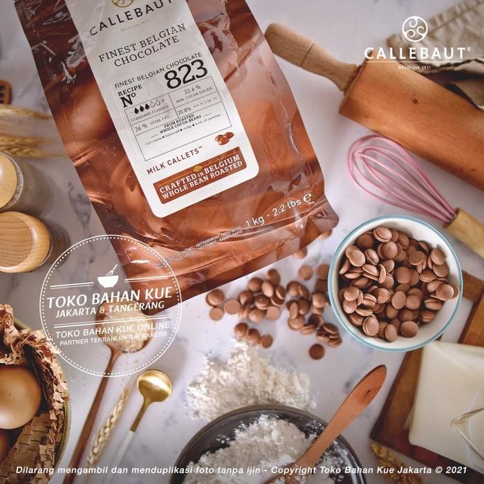 

NEW! CALLEBAUT MILK 250GR 823 NV 33,6% CHOCOLATE COUVERTURE COKELAT 823NV COKLAT SUSU