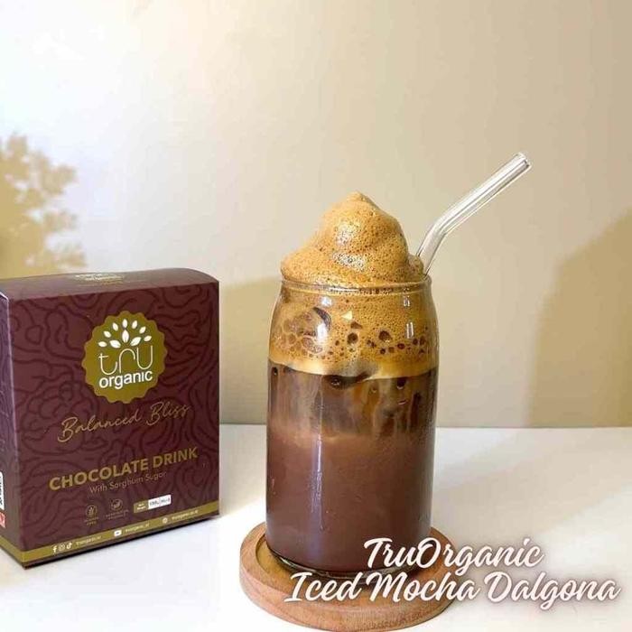 

Ready- Minuman Coklat Rendah Kalori Dengan Gula Sorghum Cokelat Bubuk Truorganic Balanced Bliss 1