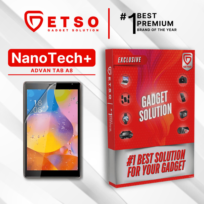 GETSO EPU BIO GENESIS Hydrogel for ADVAN Tab A8 / Screen Guard Protector (Nanotech+ 100% Recycle) Pr
