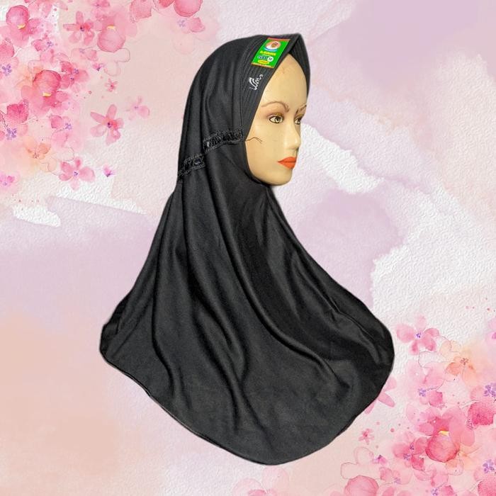 (Expert) Jilbab Sekolah Rabbani kw Pita Serut Samping Hijab Anak Perempuan Instan Kerudung TK SD SMP