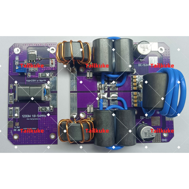 Short-wave amplifier board HF amplifier kit 1200W amplifier board MRFX1K80H amplifier board BLF188 a