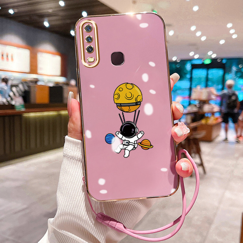 Casing Hp Untuk VIVO Y12 Y15 Y17 Y12i Y17s Y36i 5G G2 5G Y3 Y3s 2020 Case Casing Astronot ruang angk