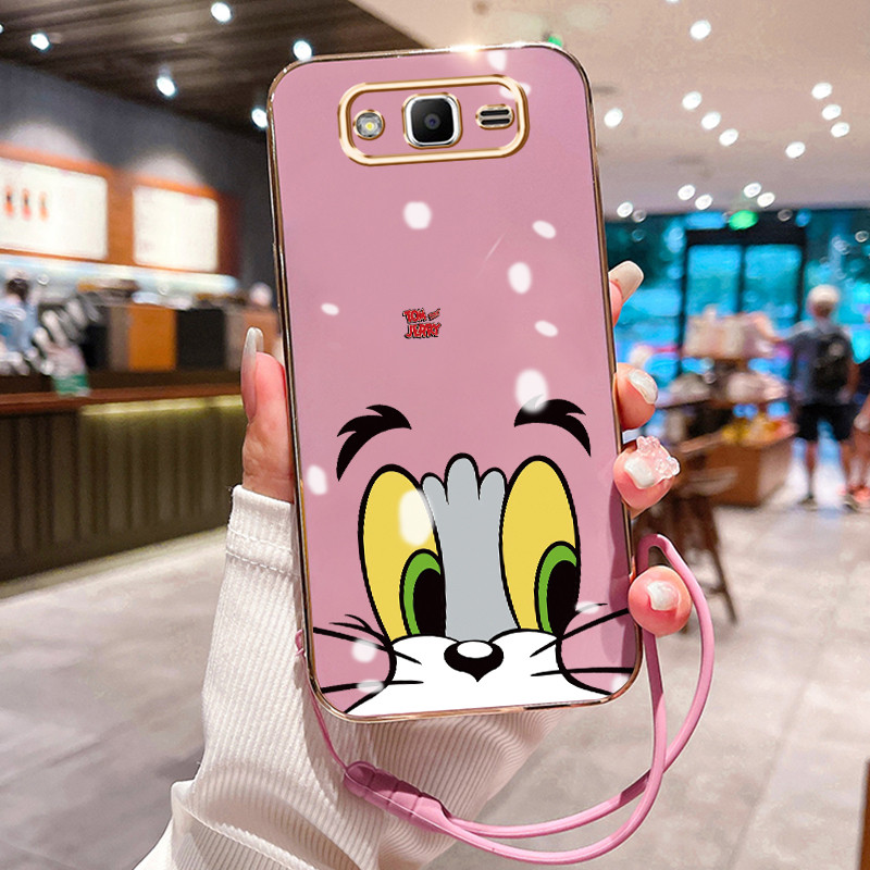 Casing Hp Untuk Samsung Galaxy J2 Prime J2 Ace Case Casing Mata Kucing HP Cesing Silikon Softcase di