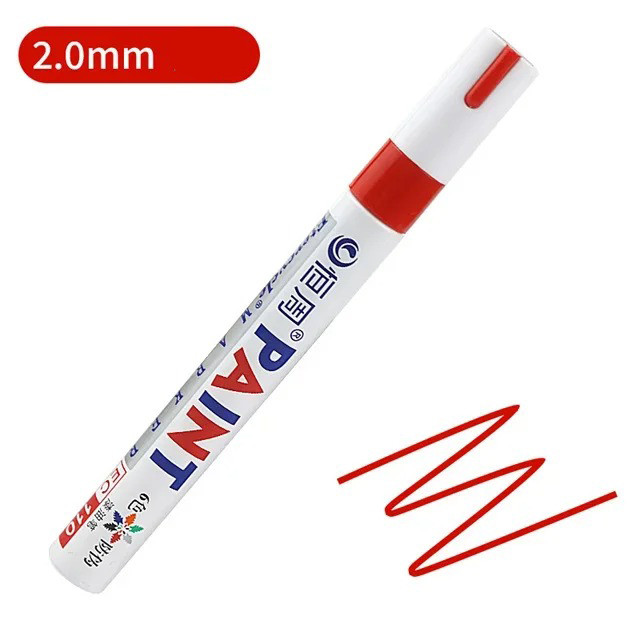 

Etercycle Spidol Ban Permanen Waterproof Quick Dry Oil Base Marker 2mm - EC110