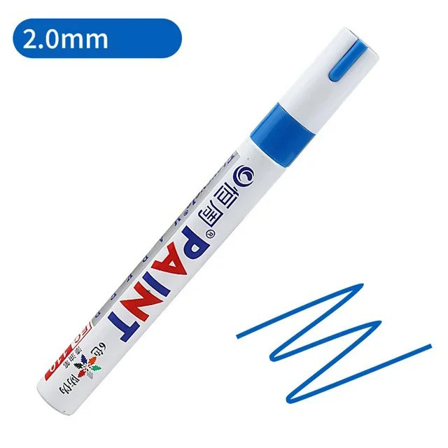 

Etercycle Spidol Ban Permanen Waterproof Quick Dry Oil Base Marker 2mm - EC110