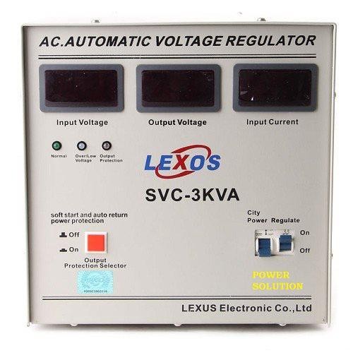 STABILIZER LEXOS 3000VA DIGITAL DISPLAY ( ST-3000-SD )