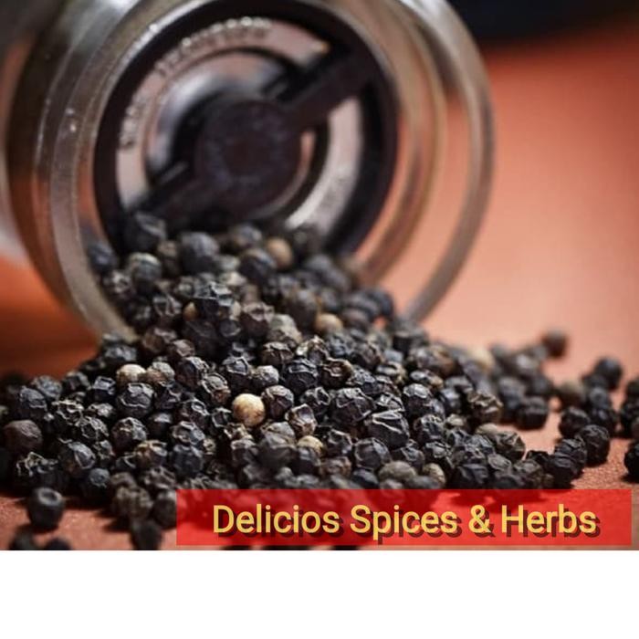 

Biji Lada Hitam Bangka Super Bersih /Black Pepper Whole 500Gram -Gratisongkir