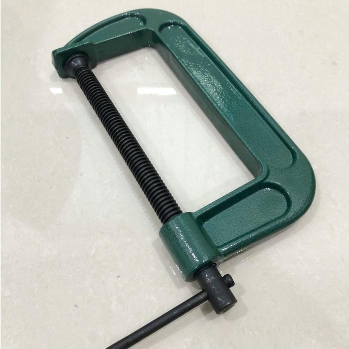 Klem C 8 Inch Penjepit - Catok Kayu - Clamp G Alat Jepit Kayu Besi Great