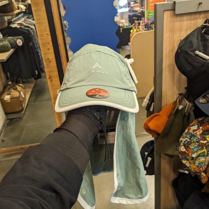 Eiger Topi Wanita Series Volga Sun Runner Cap - Green