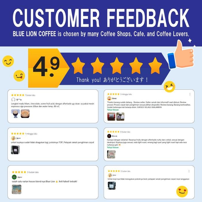 

Blue Lion Coffee Panama Geisha 200 Gram