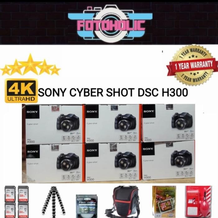 4JLF Sony Cyber Shot Dsc H300/Kamera Sony H300/H300/Kamera Digital Sony 300