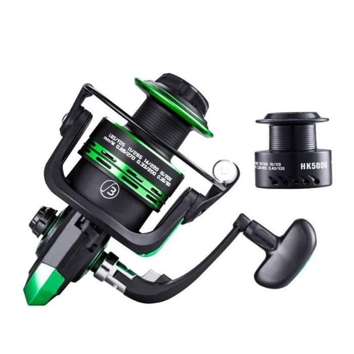 Reel Double Spool Metal Kagawa Aojiang Shark Hk Series 1000 - 7000