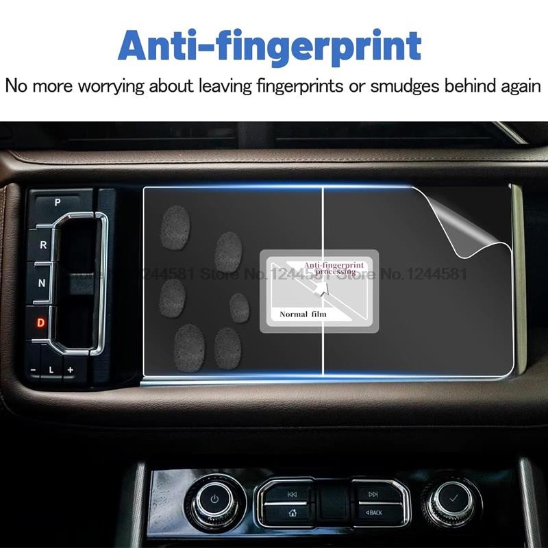TPU screen protector film For GMC Yukon Denali Ultimate 2021-2023 10.2 inch Car Infotainment GPS Nav