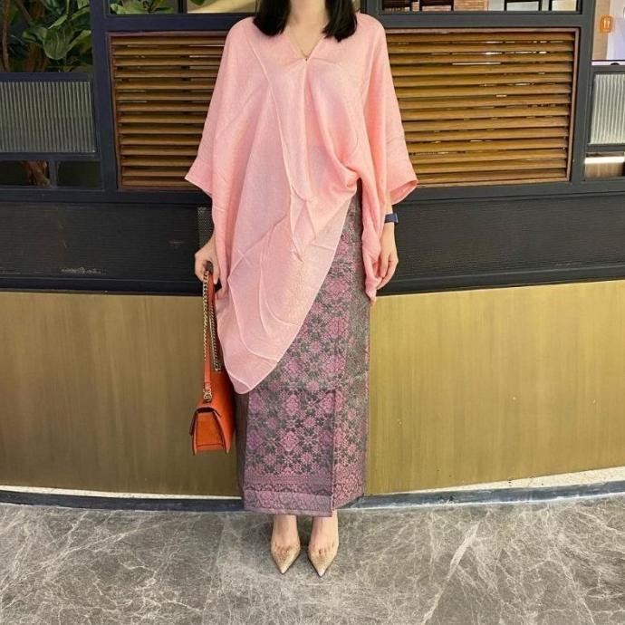 (Expert) BLOUSE KAFTAN TUNIK ARUNA VISCOSE SEMI SUTRA (hanya atasan)
