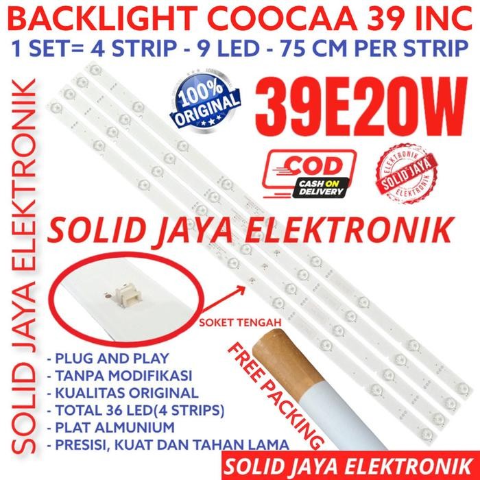 UZ6Z   Backlight Tv Led Coocaa 39 Inc 39E20W 39E20 W 39E 20W Lampu Bl 39Inch 39In 39Inc Coca