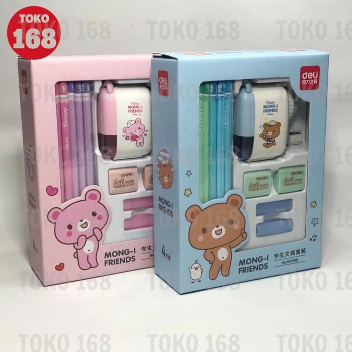 

Deli Stationery Set 4 In 1 68896 (Set)