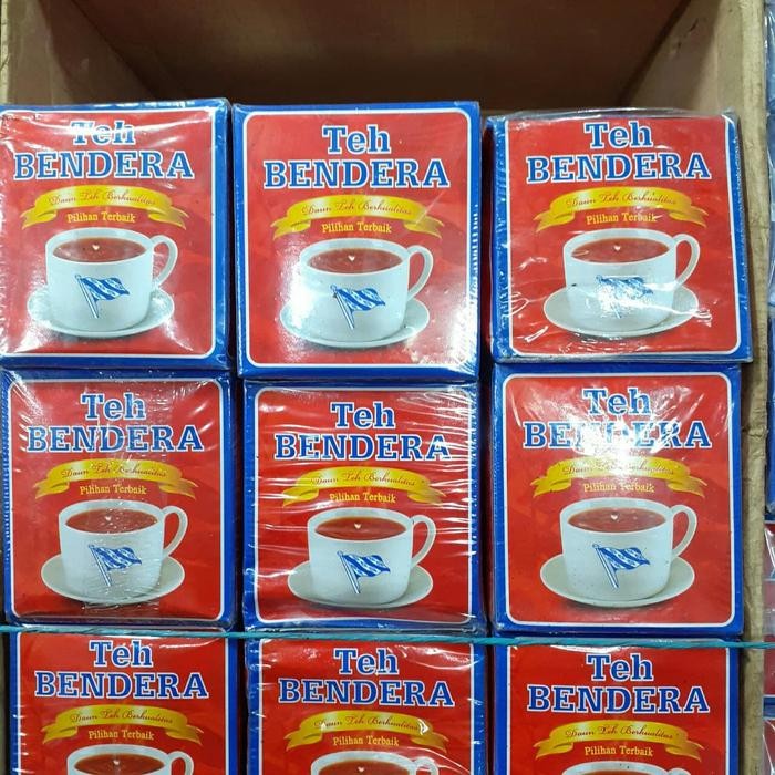 

NWFK Teh Bendera Bubuk/Teh Kemasan 1 Kotak Asli Teh Khas Medan 250 Gram