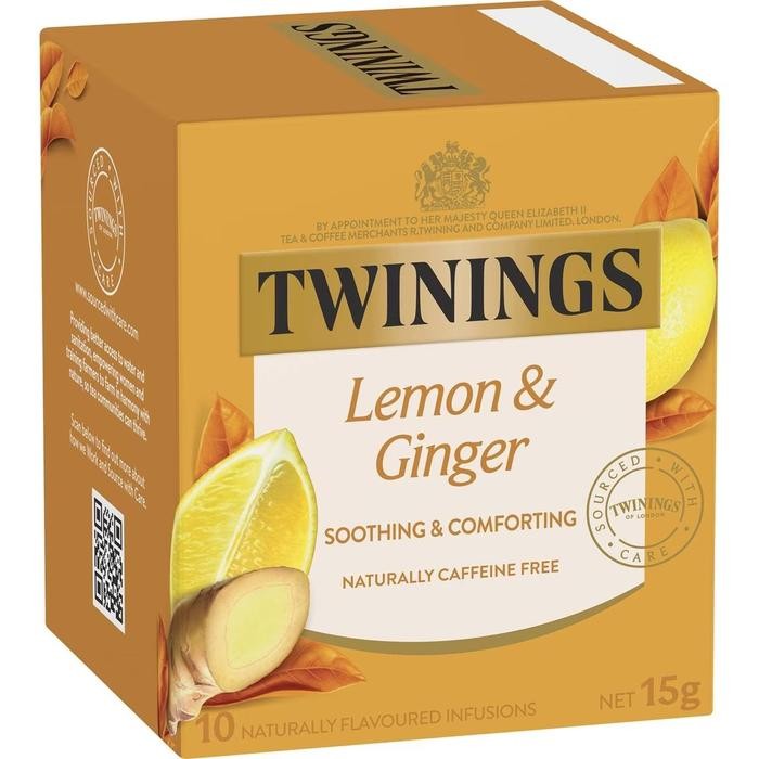 

NWFK Twinings Lemon & Ginger Tea Bags 10Pk Australia
