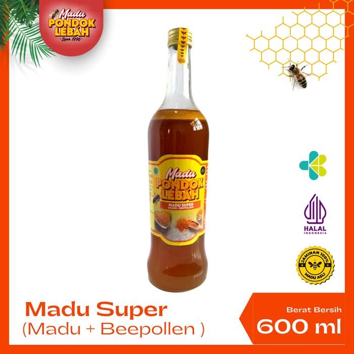 

8SXE Madu Super (Madu + Bee Pollen) 600Ml - Pondok Lebah