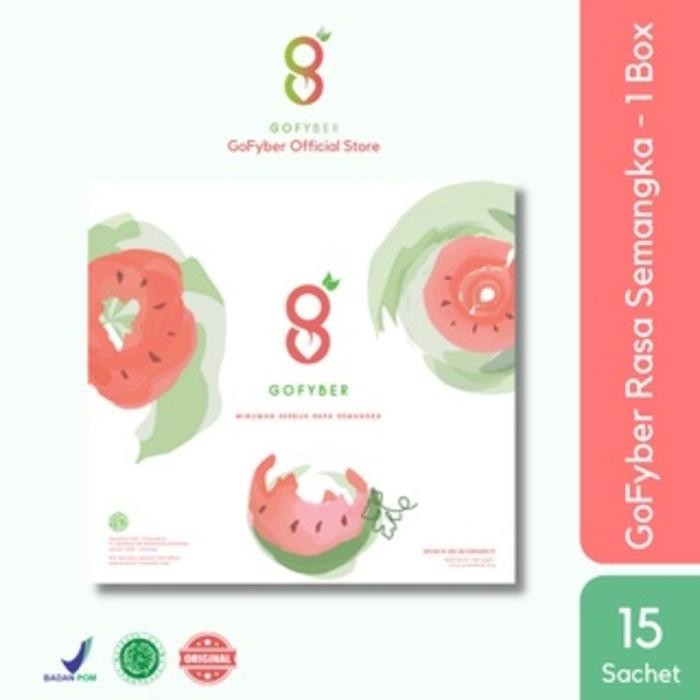 

8SXE Gofyber Drink Rasa Semangka - 1 Box Minuman Serbuk Rasa Semangka