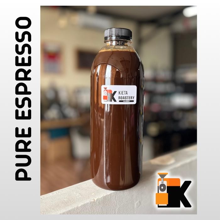 

8SXE Blend Pure Espresso Cair 1 Liter Kieta Coffee Murni Tinggal Tuang