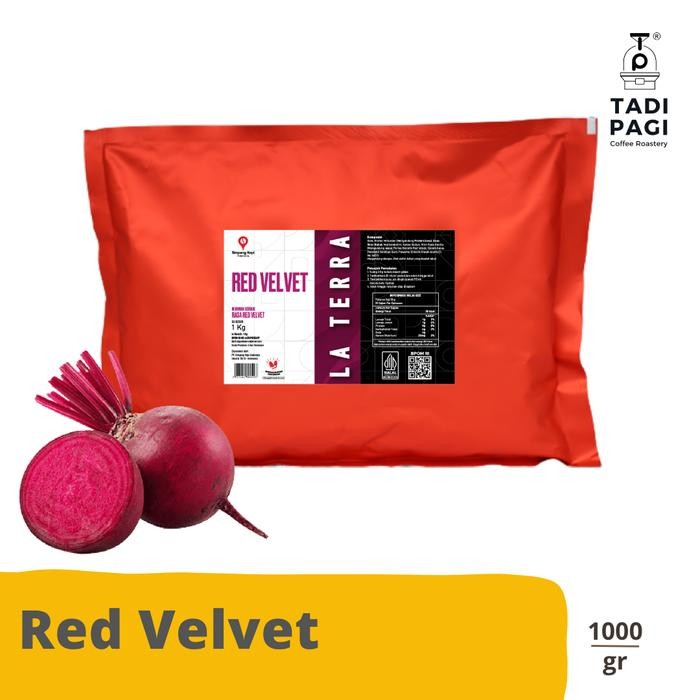 

8SXE Powder Red Velvet Bubuk La Terra
