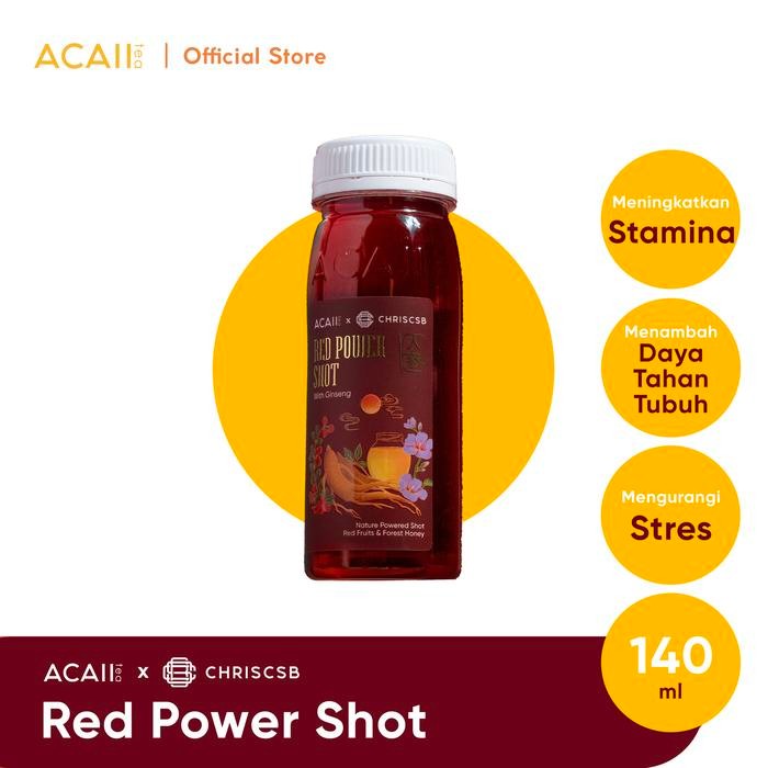 

8SXE Acaii Tea X Chris Csb Red Power Shot (140Ml)