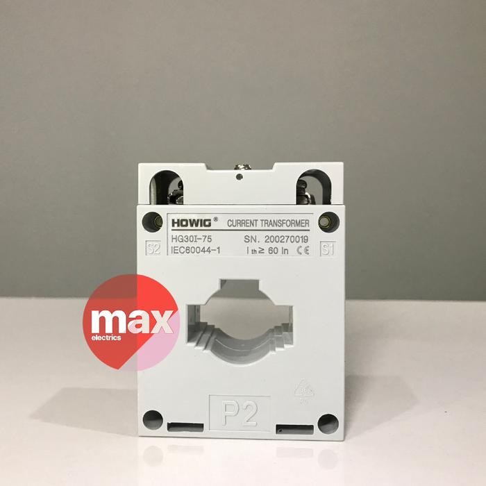Ct Howig - Hg30I-75, 75/5A, Class 1, 2.5Va (Current Transformer)
