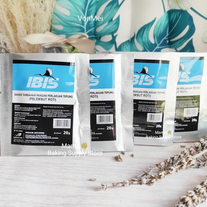 

Ready Ibis Blue Pelembut Roti Saf Sachet Bukan Repack 4 Pcs * 20 Gr