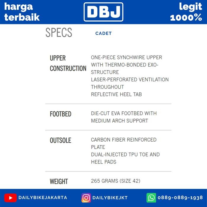 Laris Sepatu Cleat Shoes Roadbike Giro Cadet Carbon Original 100%