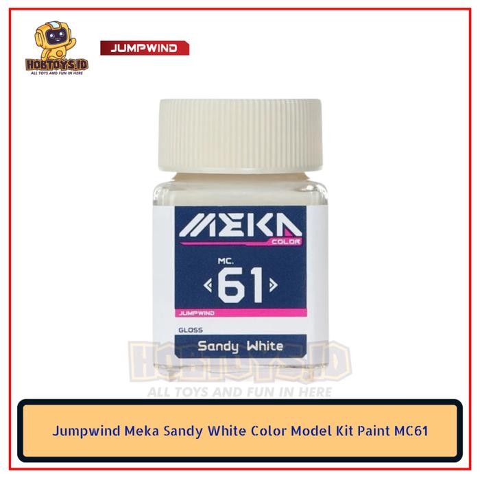 

Jumpwind Meka Sandy White Color Model Kit Paint MC61