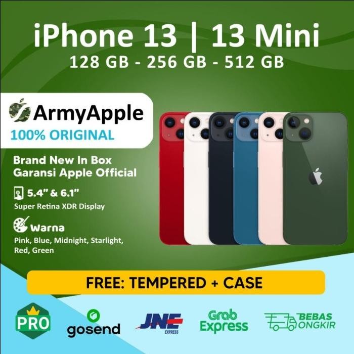 X61_ Ibox Apple Iphone 13 128Gb 256Gb 512Gb Starlight Midnight Resmi