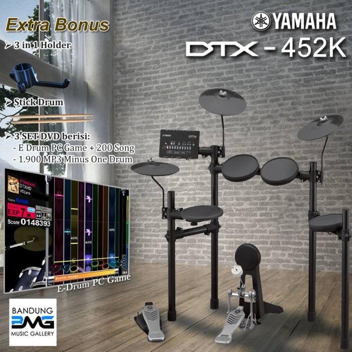 Yamaha DTX 452 Drum Elektrik / DTX452 / DTX452K / 452K penerus 450k