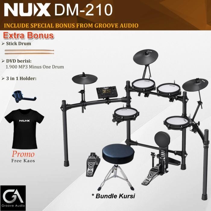 NUX DM210 / DM 210 / DM-210 Drum Elektrik / Electric Drum