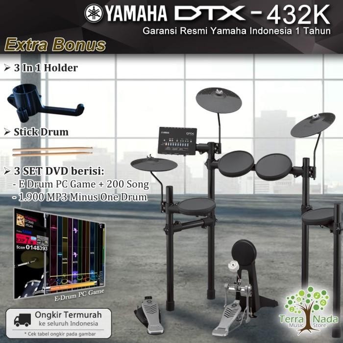 Drum Elektrik Yamaha DTX432 / DTX432K / DTX 432 / 432K