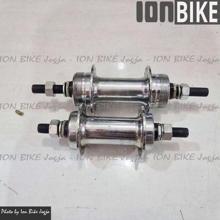 Hub Freehub Besi 28 Hole Drat 2 Double 28H Free Hub Sepeda Lipat BMX