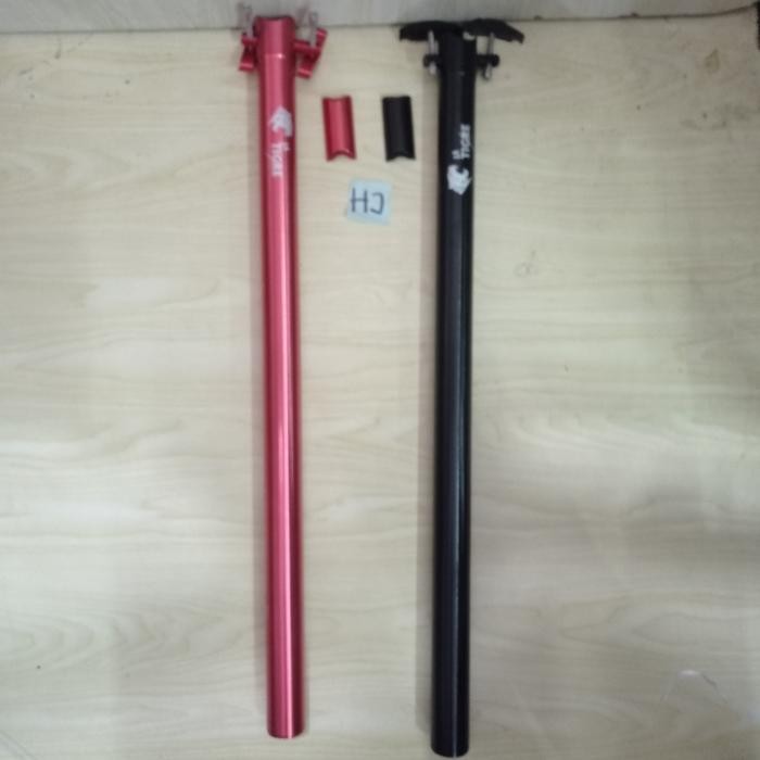 Seatpost Tiang Sadel SLR 31.8 panjang 600 mm Sepeda Lipat Seli