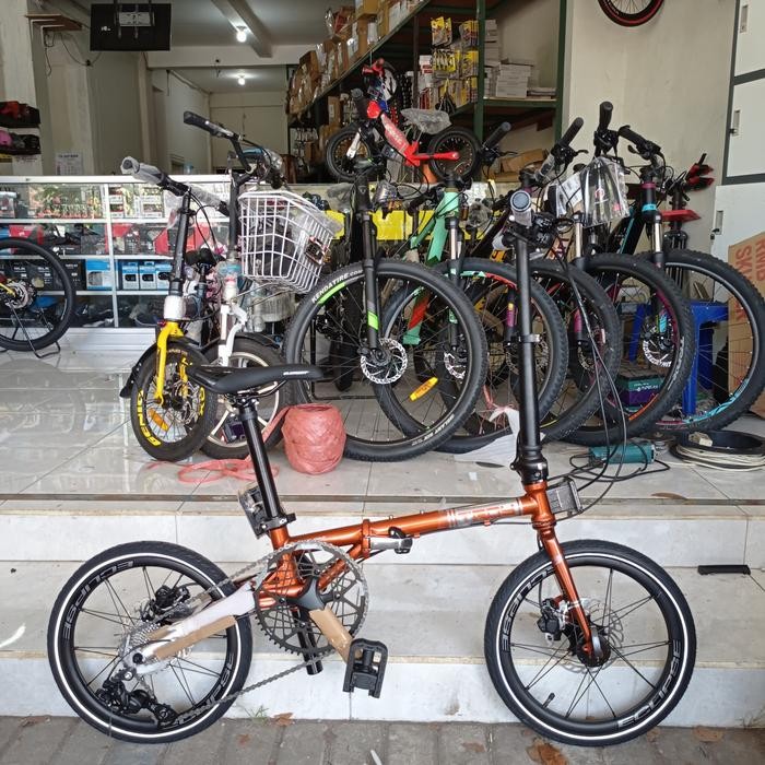 Sepeda Lipat Seli 16 Element Troy X9 9 Speed