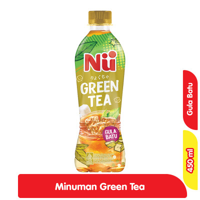 NU Green Tea Gula Batu 450 ml