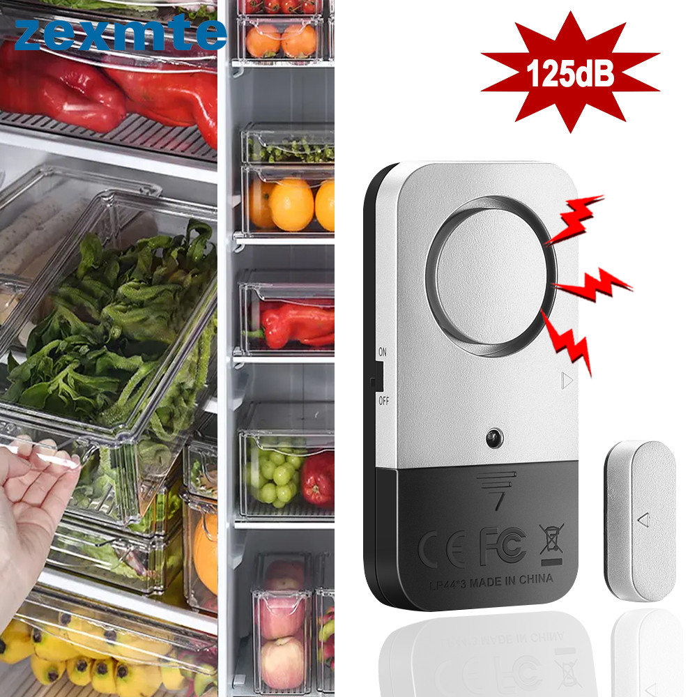 Zexmte Window Door Alarm Sensor Smart Home 125dB Wireless Anti-theft