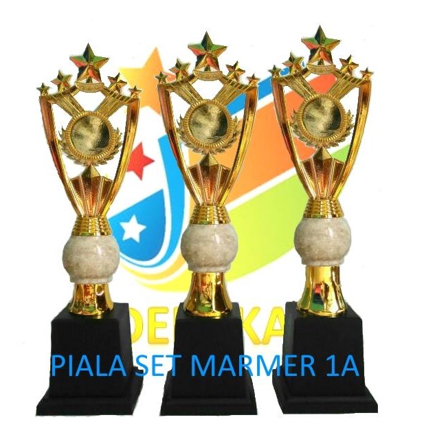 Piala Marmer MurahSet Piala MarmerPiala 1 SetPiala Set Marmer Murah *