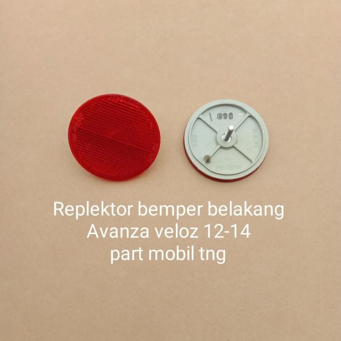 Reflektor Bemper Belakang Mata Kucing Bemper Avanza Veloz 2012-2015 Kode 052